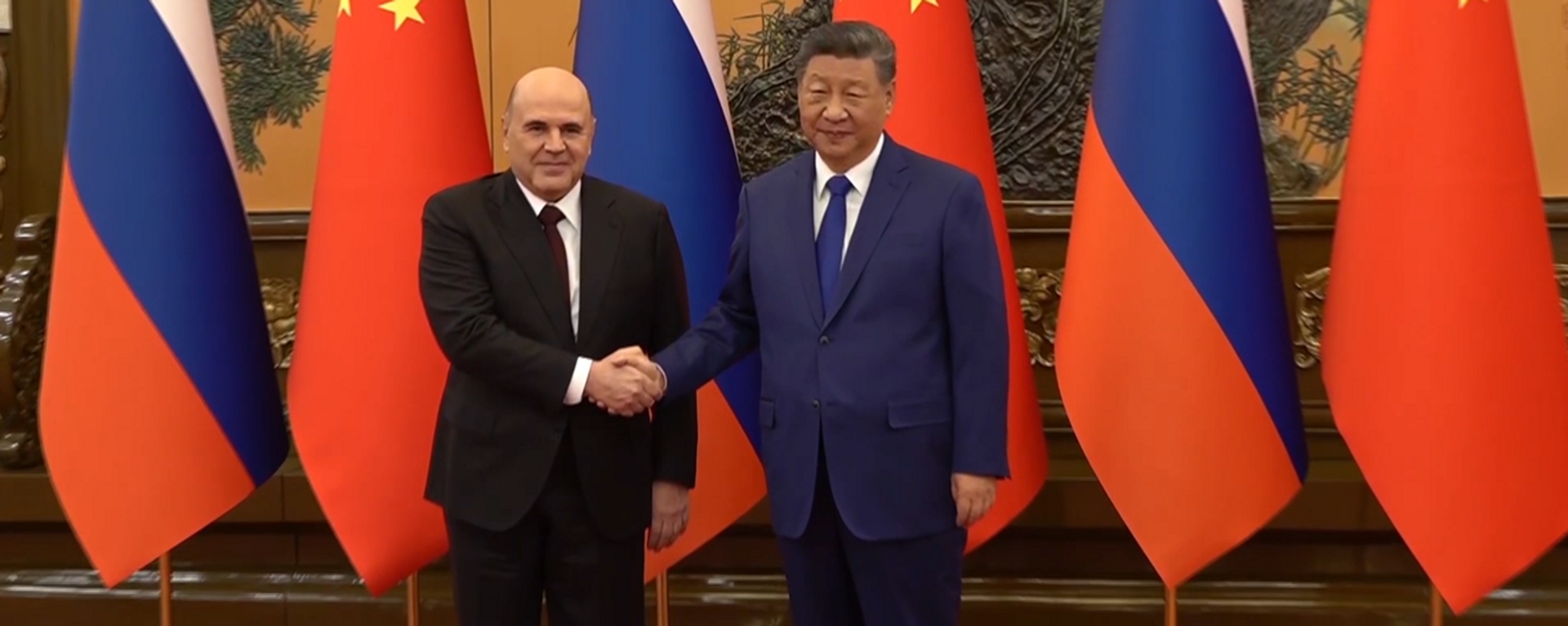 米舒斯京与习近平举行正式会晤 - 俄罗斯卫星通讯社, 1920, 04.11.2025