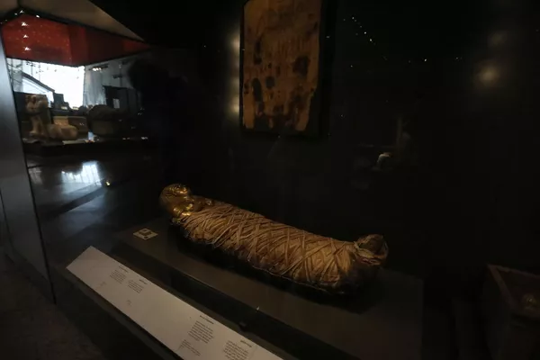 大埃及博物馆展出藏品。 - 俄罗斯卫星通讯社
