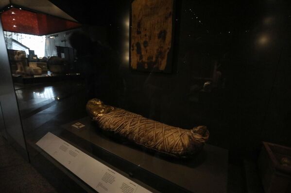 大埃及博物馆展出藏品。 - 俄罗斯卫星通讯社