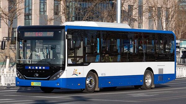 中国宇通纯电动客车 E10i - 俄罗斯卫星通讯社
