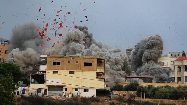 以色列空军袭击黎巴嫩南部和东部地区 - 俄罗斯卫星通讯社