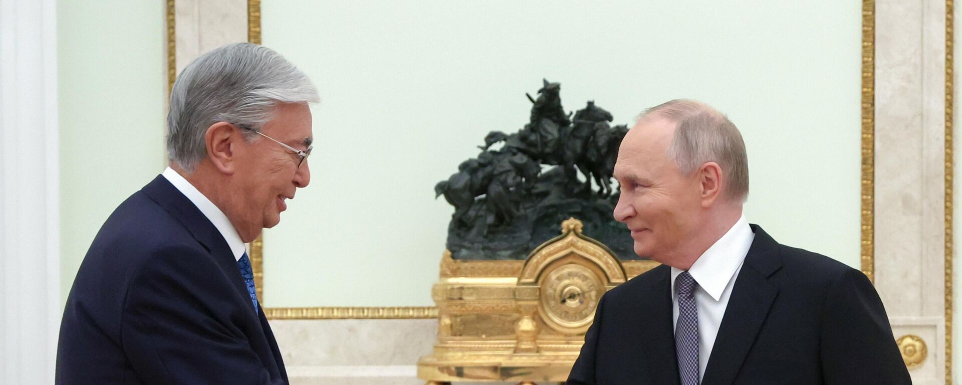 俄羅斯總統普京與哈薩克斯坦總統托卡耶夫 - 俄羅斯衛星通訊社, 1920, 12.11.2025