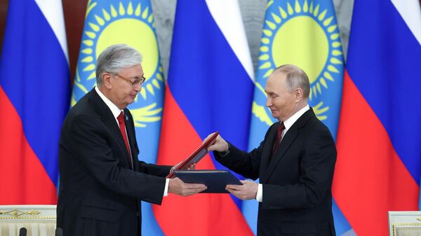普京：哈萨克斯坦是俄罗斯在欧亚地区最大的贸易伙伴之一 - 俄罗斯卫星通讯社