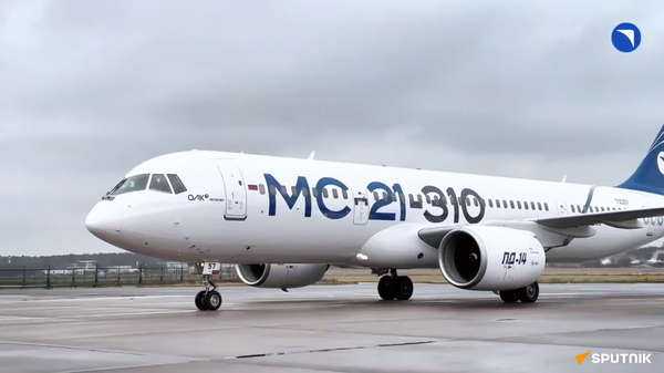 第二架全进口替代MS-21客机转场成功，全系统无故障运行 - 俄罗斯卫星通讯社