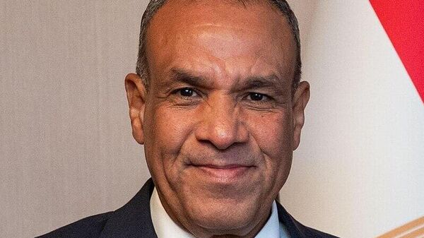 埃及外交部長巴德爾·阿卜杜勒·阿塔 - 俄羅斯衛星通訊社