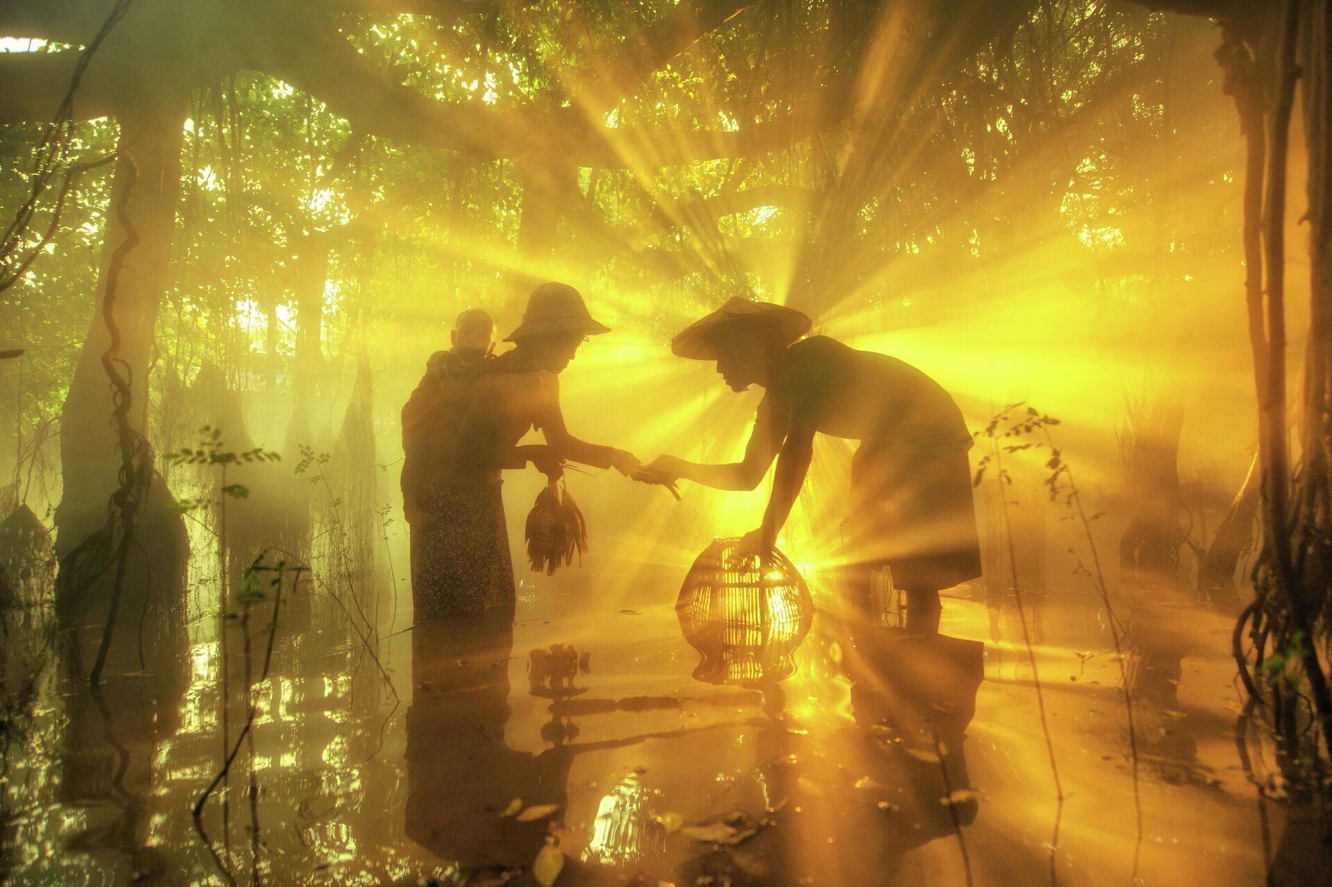 Рыбацкая семья - 俄羅斯衛星通訊社, 1920, 18.11.2025