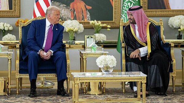 特朗普会见沙特阿拉伯王储（资料图片） - 俄罗斯卫星通讯社