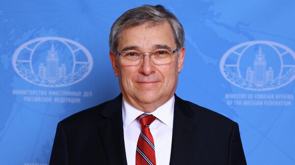 俄罗斯驻匈牙利大使叶夫根尼·斯坦尼斯拉沃夫 - 俄罗斯卫星通讯社