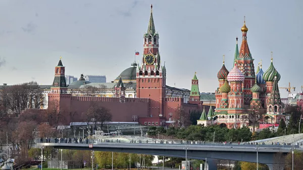 Вид на Кремль - 俄罗斯卫星通讯社