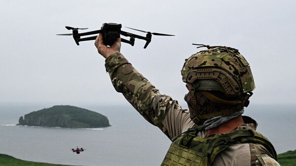 Учения морской пехоты Тихоокеанского флота - 俄罗斯卫星通讯社