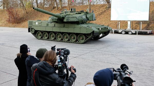 克羅地亞將從德國採購44輛豹式坦克  總價13億歐元 - 俄羅斯衛星通訊社