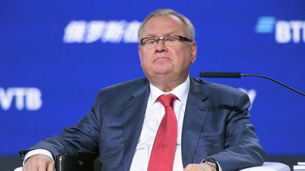 俄罗斯外贸银行行长安德烈·科斯京 - 俄罗斯卫星通讯社