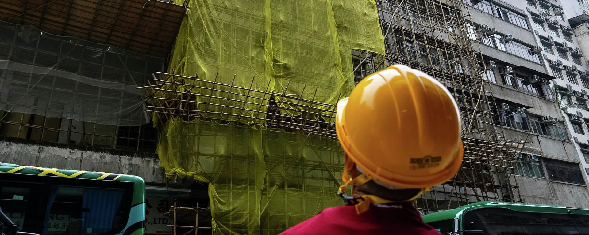 香港在大埔火灾后拆除所有大型维修工程外墙棚网 - 俄罗斯卫星通讯社, 1920, 04.12.2025