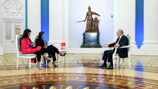 普京总统接受India Today频道采访 - 俄罗斯卫星通讯社