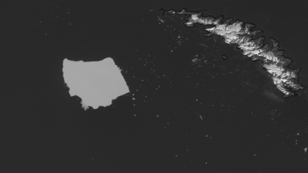 冰山A23a和南乔治亚岛（2025年5月） - 俄罗斯卫星通讯社