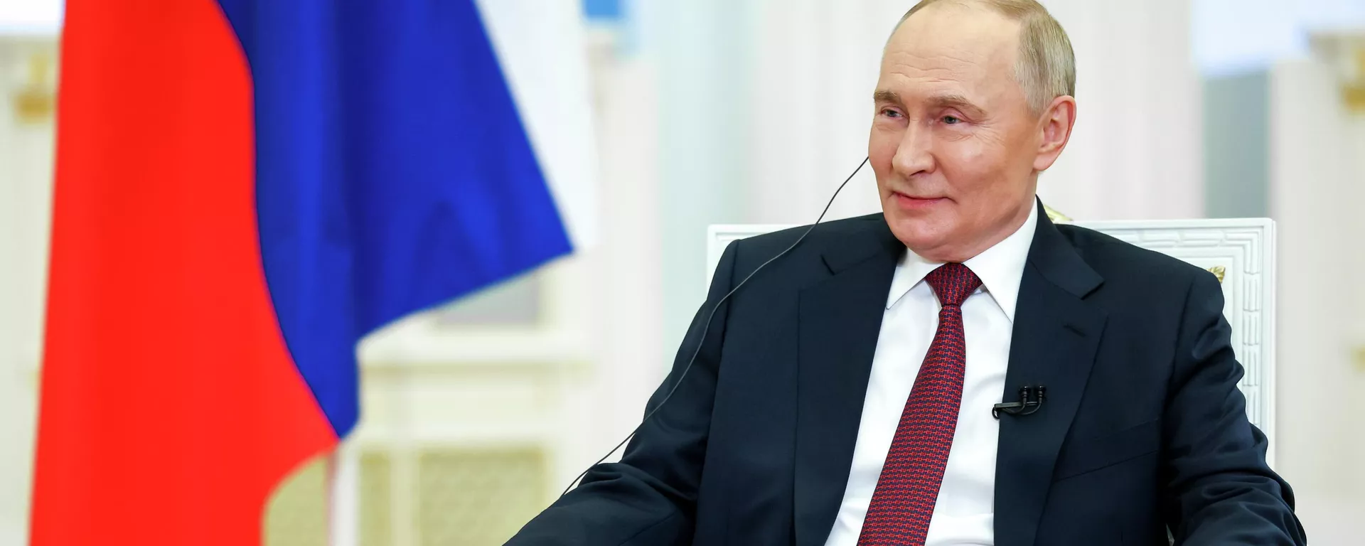 Президент Владимир Путин дал интервью телеканалам Aaj Tak и India Today - 俄羅斯衛星通訊社, 1920, 15.04.2026