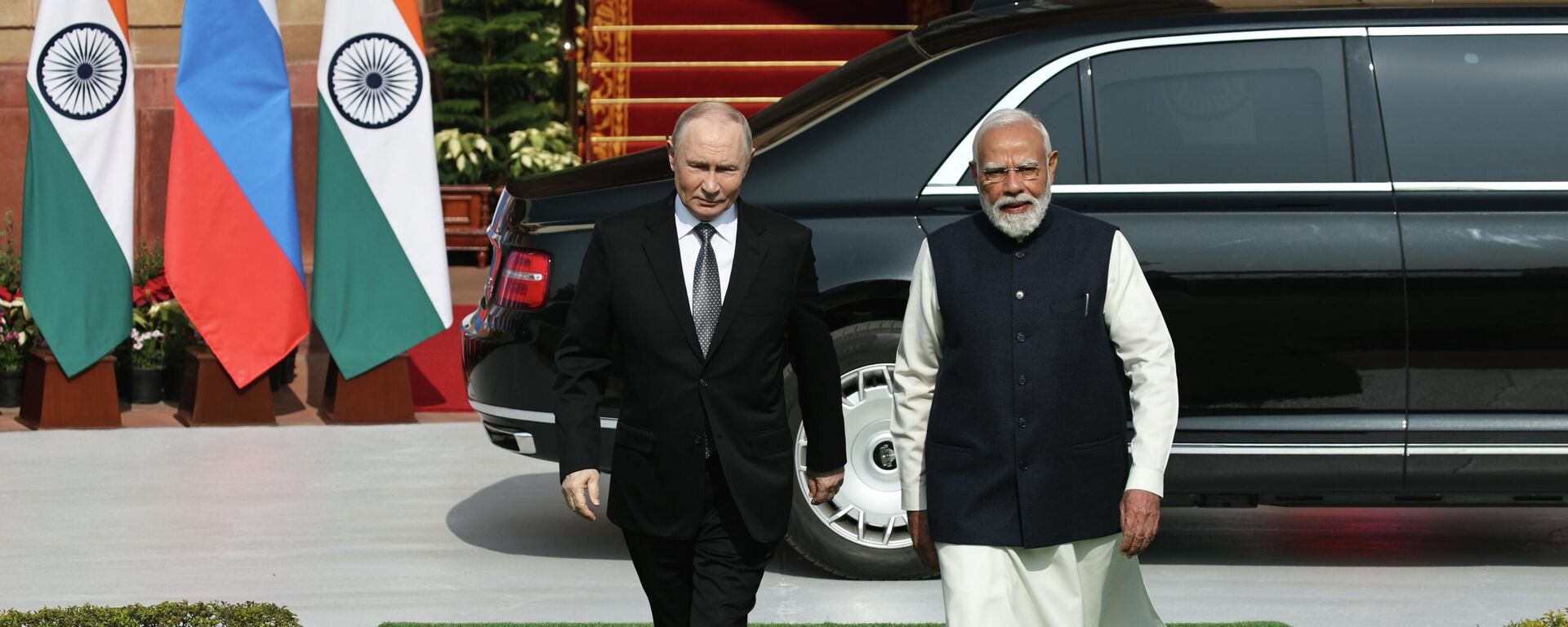 俄總統普京與印度總理莫迪在新德里開始會談 - 俄羅斯衛星通訊社, 1920, 05.12.2025