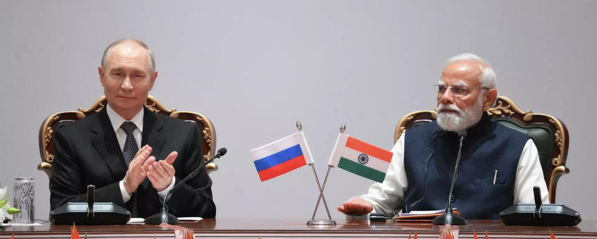 俄羅斯和印度簽署29份合作文件 俄羅斯和印度簽署29份合作文件 - 俄羅斯衛星通訊社, 1920, 05.12.2025