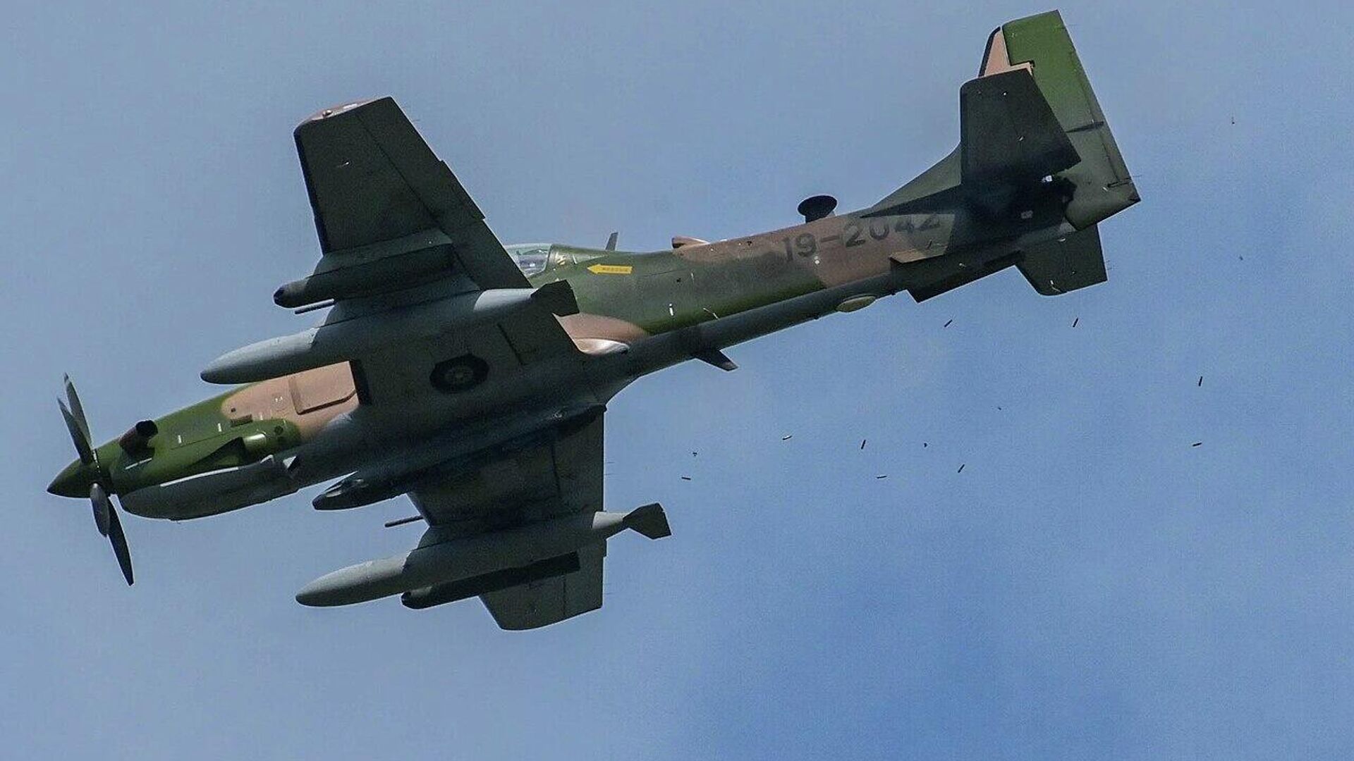 尼日利亚空军 A-29 Super Tucano 轻型强击机 尼日利亚空军 A-29 Super Tucano 轻型强击机 - 俄罗斯卫星通讯社, 1920, 08.12.2025