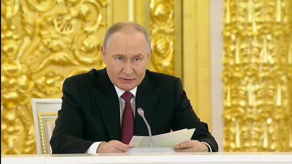 普京称主要任务在于实现俄罗斯人口增长 - 俄罗斯卫星通讯社