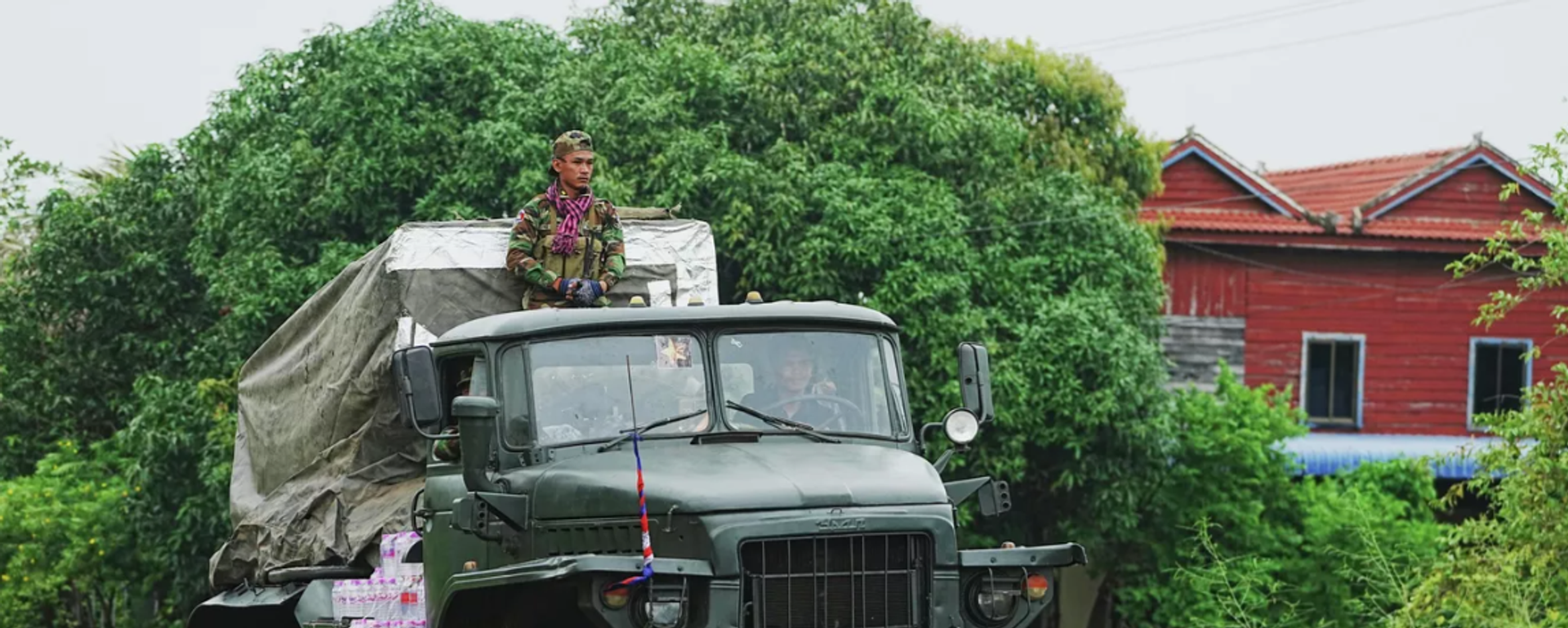 柬埔寨当局：柬埔寨愿与泰国立即商谈停火问题 - 俄罗斯卫星通讯社, 1920, 10.12.2025