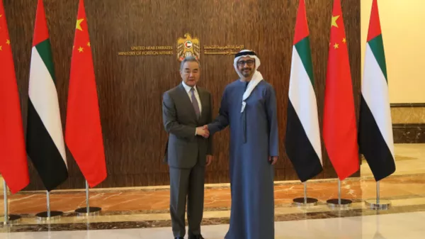 王毅同阿联酋副总理兼外长阿卜杜拉会谈 - 俄罗斯卫星通讯社