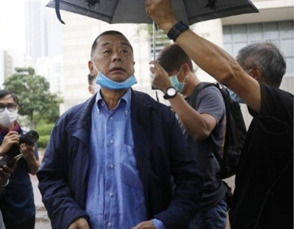 港媒：涉嫌勾结外国势力，违反香港国安法，黎智英等7人被港警拘捕 - 俄罗斯卫星通讯社