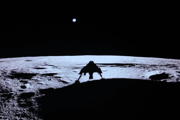 2025年3月2日,美國私人月球著陸器“藍色幽靈”號載著NASA的特殊物資成功著陸月球。 2025年3月2日,美國私人月球著陸器“藍色幽靈”號載著NASA的特殊物資成功著陸月球。 - 俄羅斯衛星通訊社