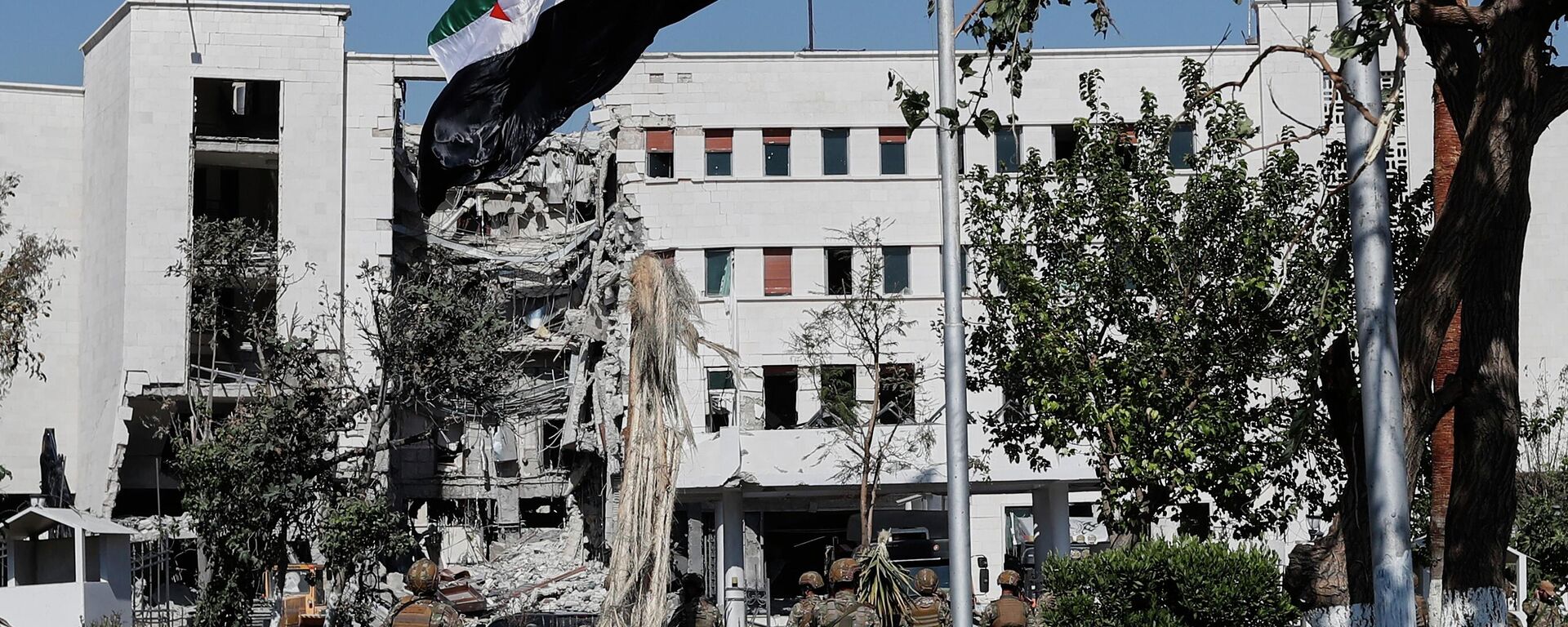 叙利亚国防部：叙军基地遭到来自伊拉克的无人机袭击 - 俄罗斯卫星通讯社, 1920, 30.03.2026