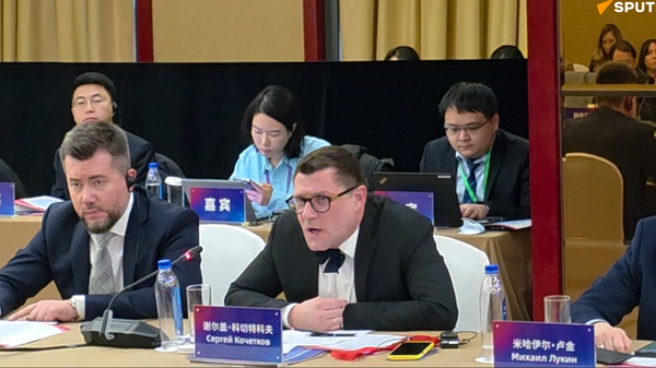 “今日俄罗斯”国际通讯社第一副总编谢尔盖·科切特科夫对俄中AI网络技术合作与应用发言 - 俄罗斯卫星通讯社