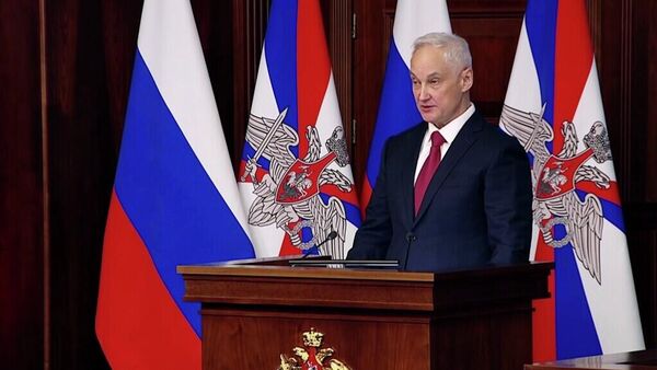 Министр обороны РФ Андрей Белоусов - 俄羅斯衛星通訊社