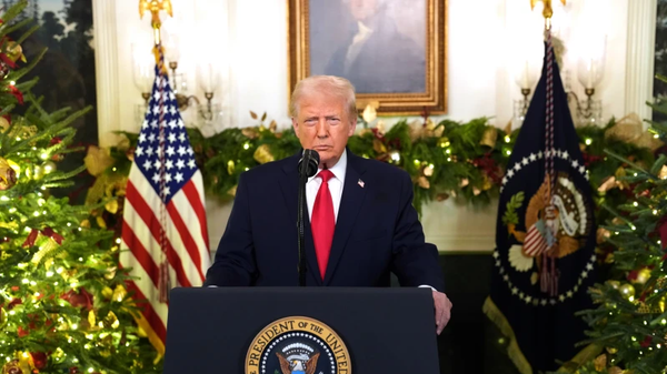 特朗普在全国讲话中未提乌克兰问题和委内瑞拉局势 - 俄罗斯卫星通讯社