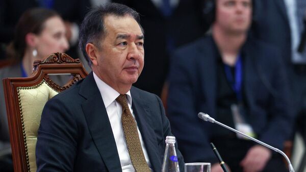 欧亚经济委员会执行委员会主席巴赫特詹•萨金塔耶夫 - 俄罗斯卫星通讯社