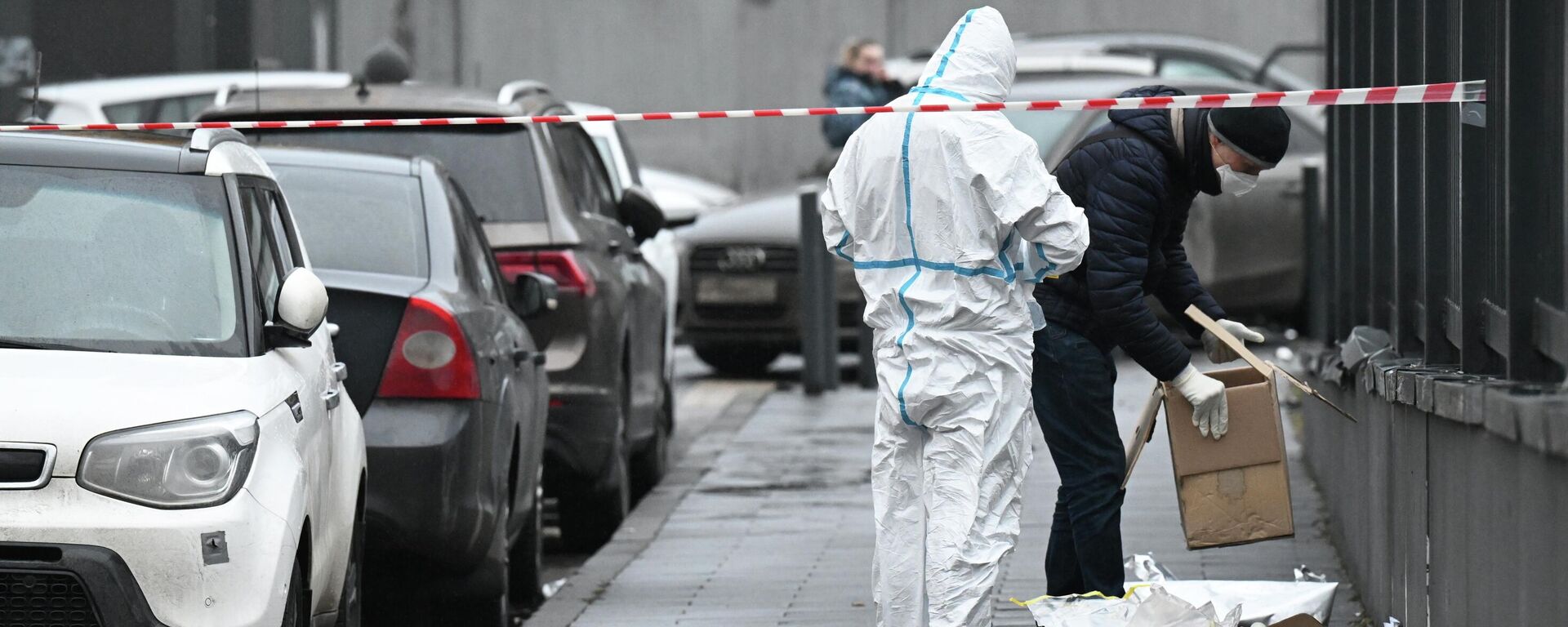 На юге Москвы взорвался автомобиль - 俄羅斯衛星通訊社, 1920, 22.12.2025