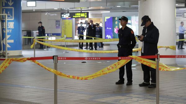 媒體：在台北市中心製造血案的男子為此次襲擊準備逾一年 - 俄羅斯衛星通訊社