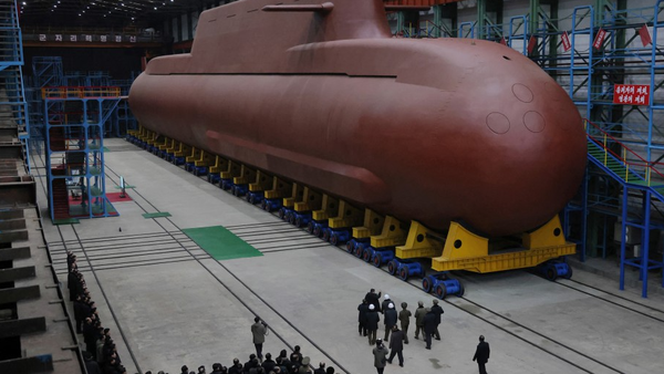 Ким Чен Ын курирует строительство атомных стратегических ракетных подводных лодок - 俄羅斯衛星通訊社