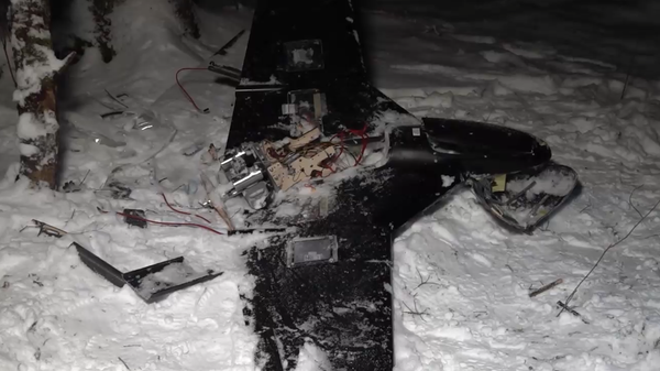 俄国防部展示试图袭击俄总统官邸的被击落无人机残骸 - 俄罗斯卫星通讯社