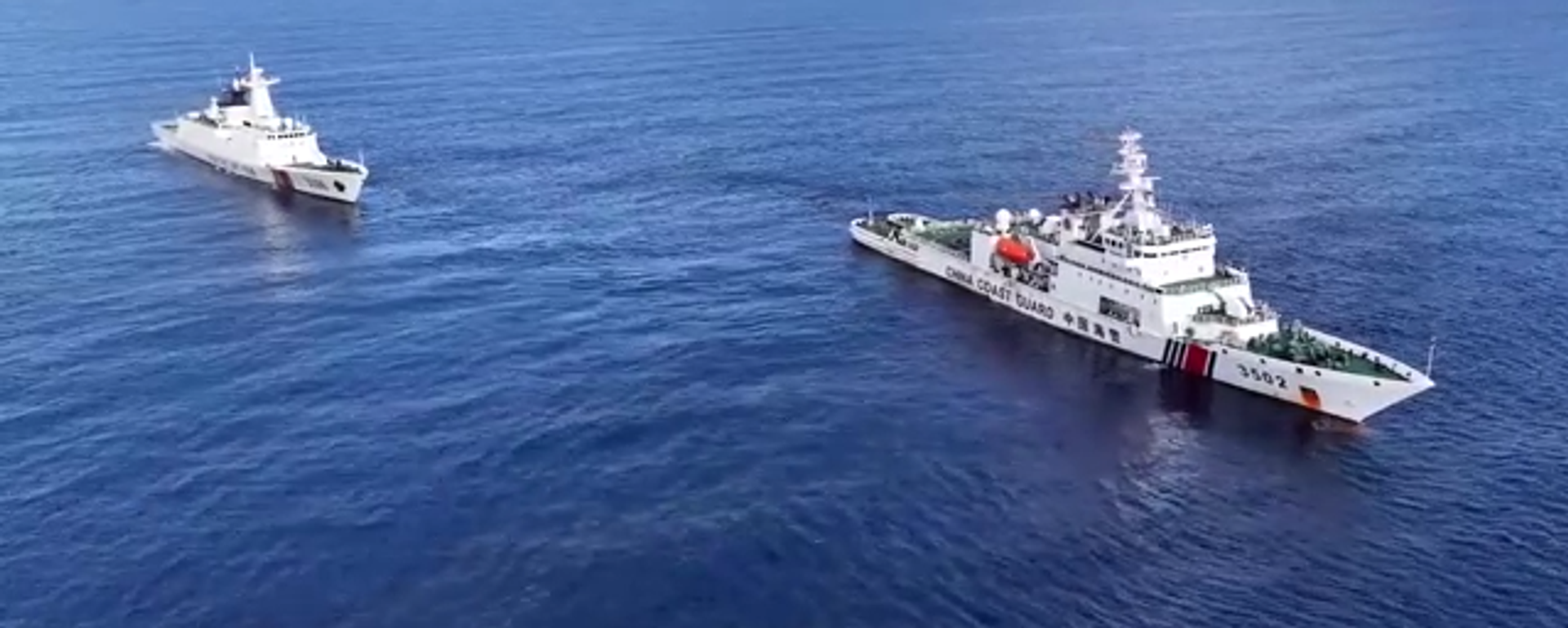 中国海警位中国黄岩岛领海及周边区域执法巡查 - 俄罗斯卫星通讯社, 1920, 31.12.2025