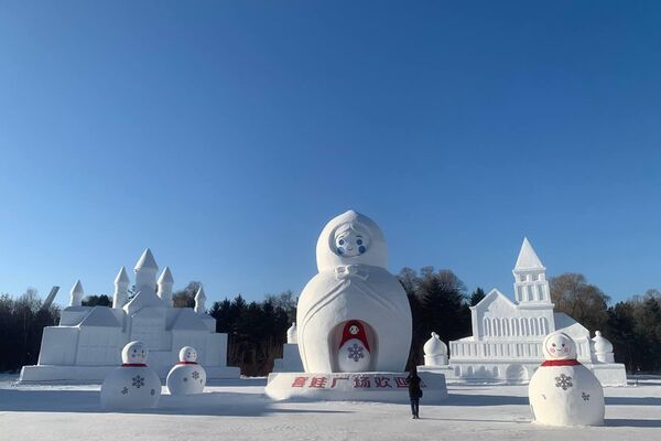 第42届中国·哈尔滨国际冰雪节盛大开幕 - 俄罗斯卫星通讯社