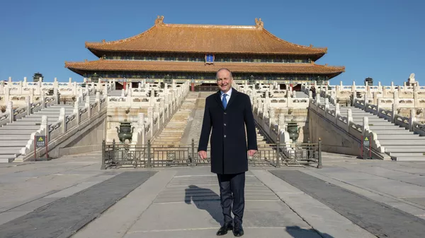 爱尔兰总理马丁访华 - 俄罗斯卫星通讯社