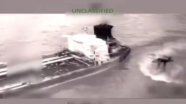 美军南方司令部确认在加勒比海扣押“奥利娜”号油轮 - 俄罗斯卫星通讯社