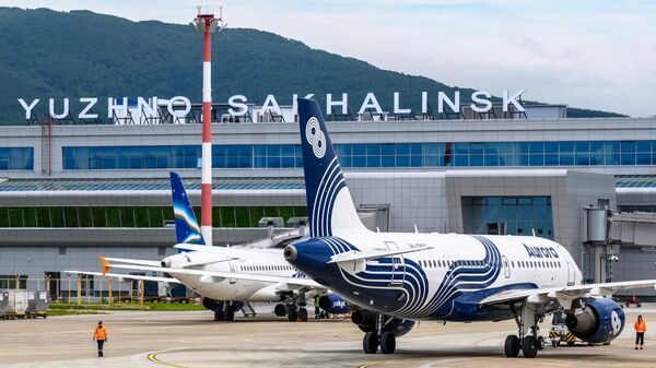 南萨哈林斯克国际机场 - 俄罗斯卫星通讯社