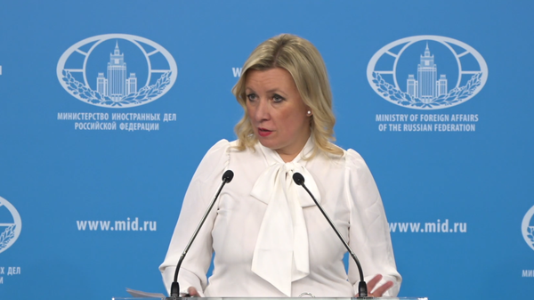 扎哈罗娃官方回击媒体主持人歪曲她的声明 - 俄罗斯卫星通讯社