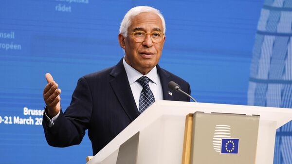 欧洲理事会主席安东尼奥•科斯塔 - 俄罗斯卫星通讯社