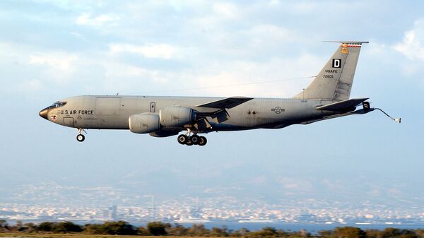 美國空軍波音KC-135R Stratotanker加油機 - 俄羅斯衛星通訊社