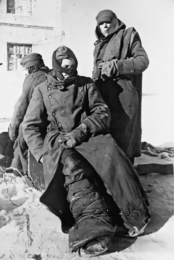 在斯大林格勒附近被俘的德军士兵 - 俄罗斯卫星通讯社