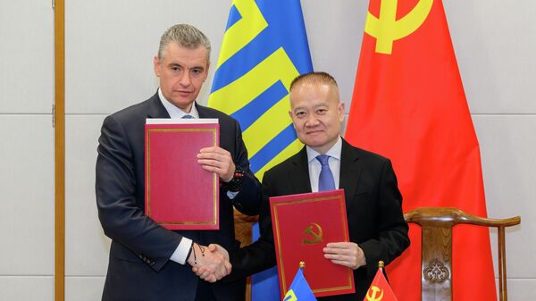 中聯部部長會見俄羅斯自由民主黨代表團 - 俄羅斯衛星通訊社