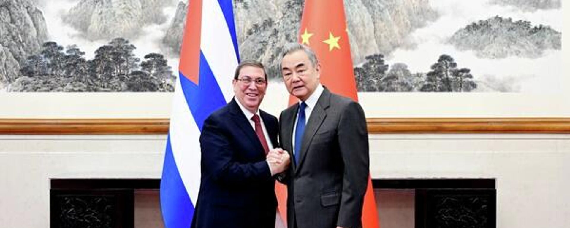 ​王毅同古巴党和政府特使、古共中央政治局委员、外交部长罗德里格斯会谈 - 俄罗斯卫星通讯社, 1920, 06.02.2026