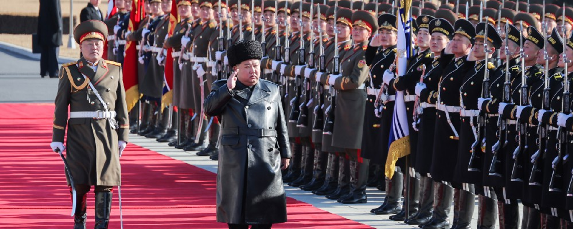 金正恩訪問朝鮮國防省祝賀建軍節 - 俄羅斯衛星通訊社, 1920, 09.02.2026