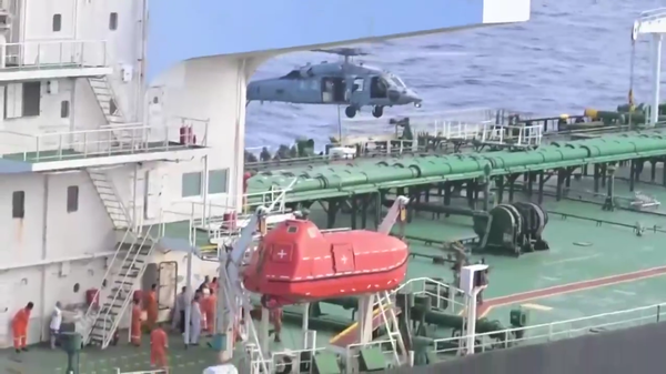 五角大楼：美国在印度洋拦截一艘违反制裁隔离规定的油轮 - 俄罗斯卫星通讯社